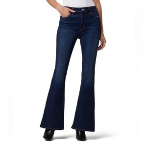 NEW w TAGS Womens Hudson Jeans Heidi High Rise Flare in Dark Wash Fallon Sz 30